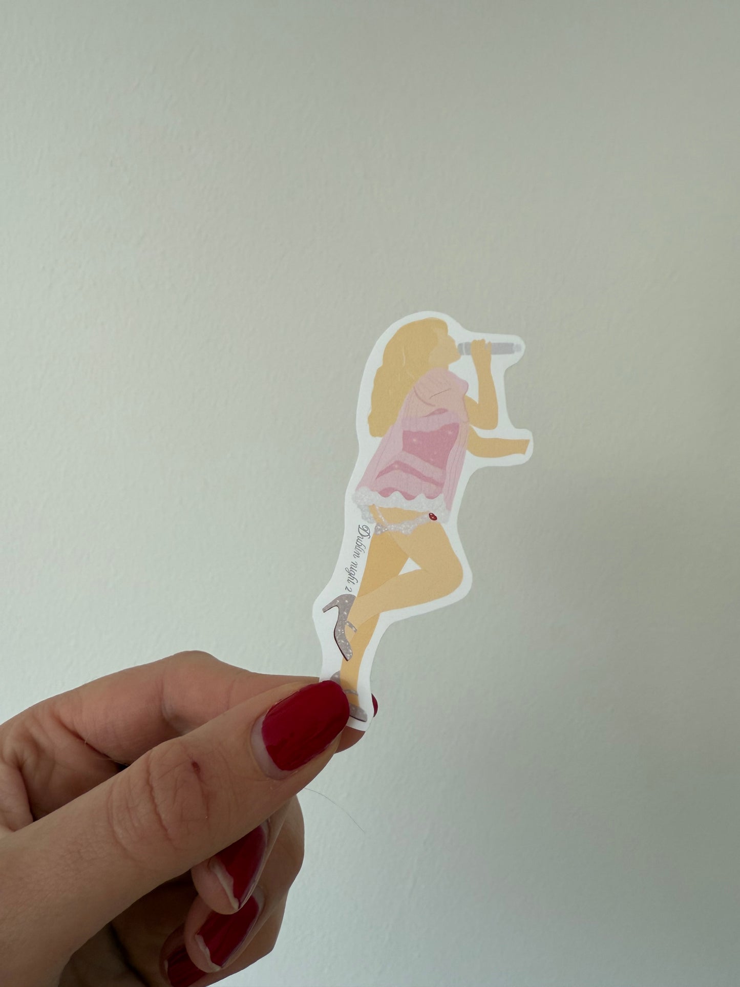 Dublin 2025 Matte sticker. Short n’ Sweet. Block colours. Nights 1 and 2