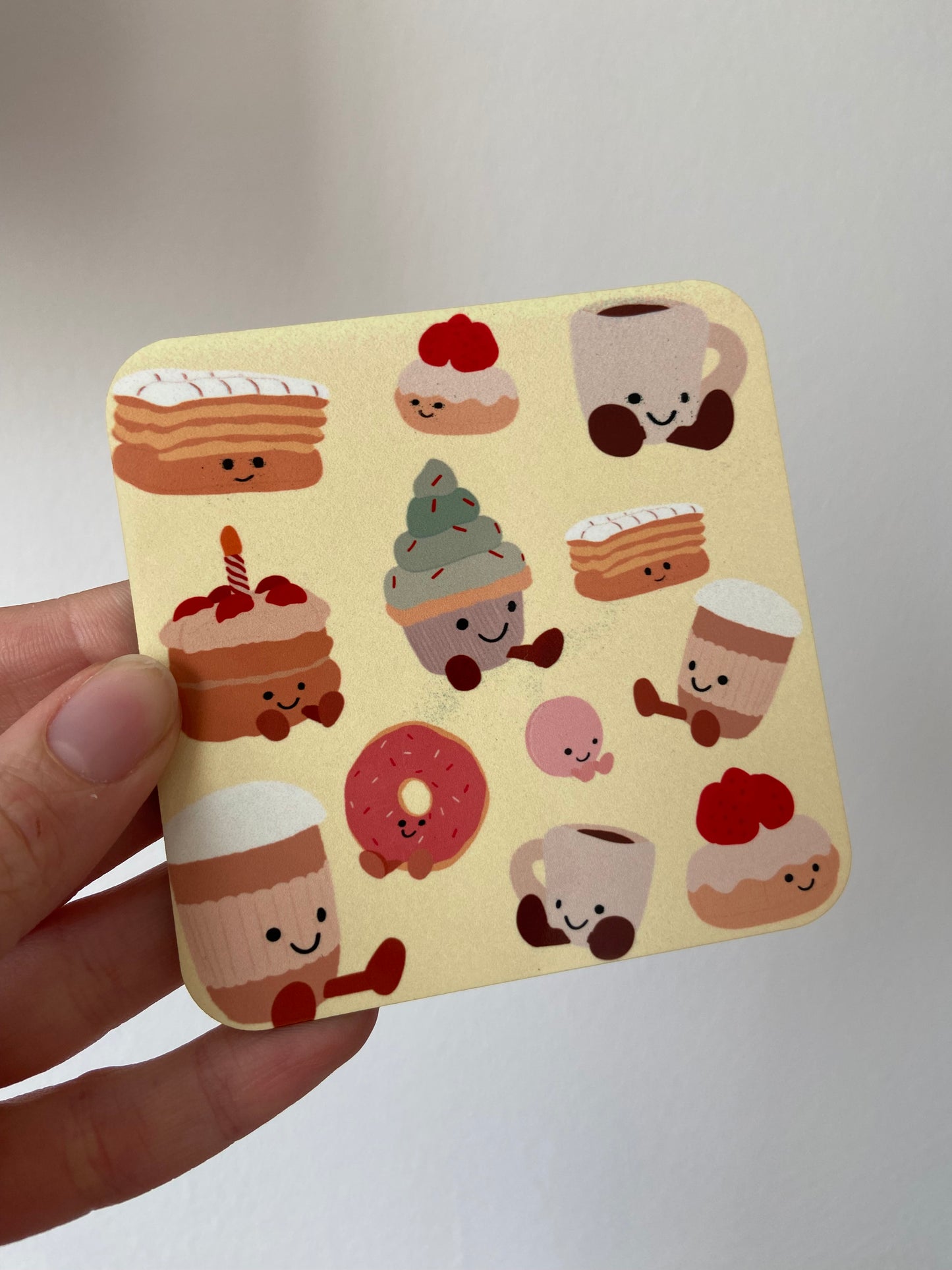 Sweet treats coaster. 1 coaster
