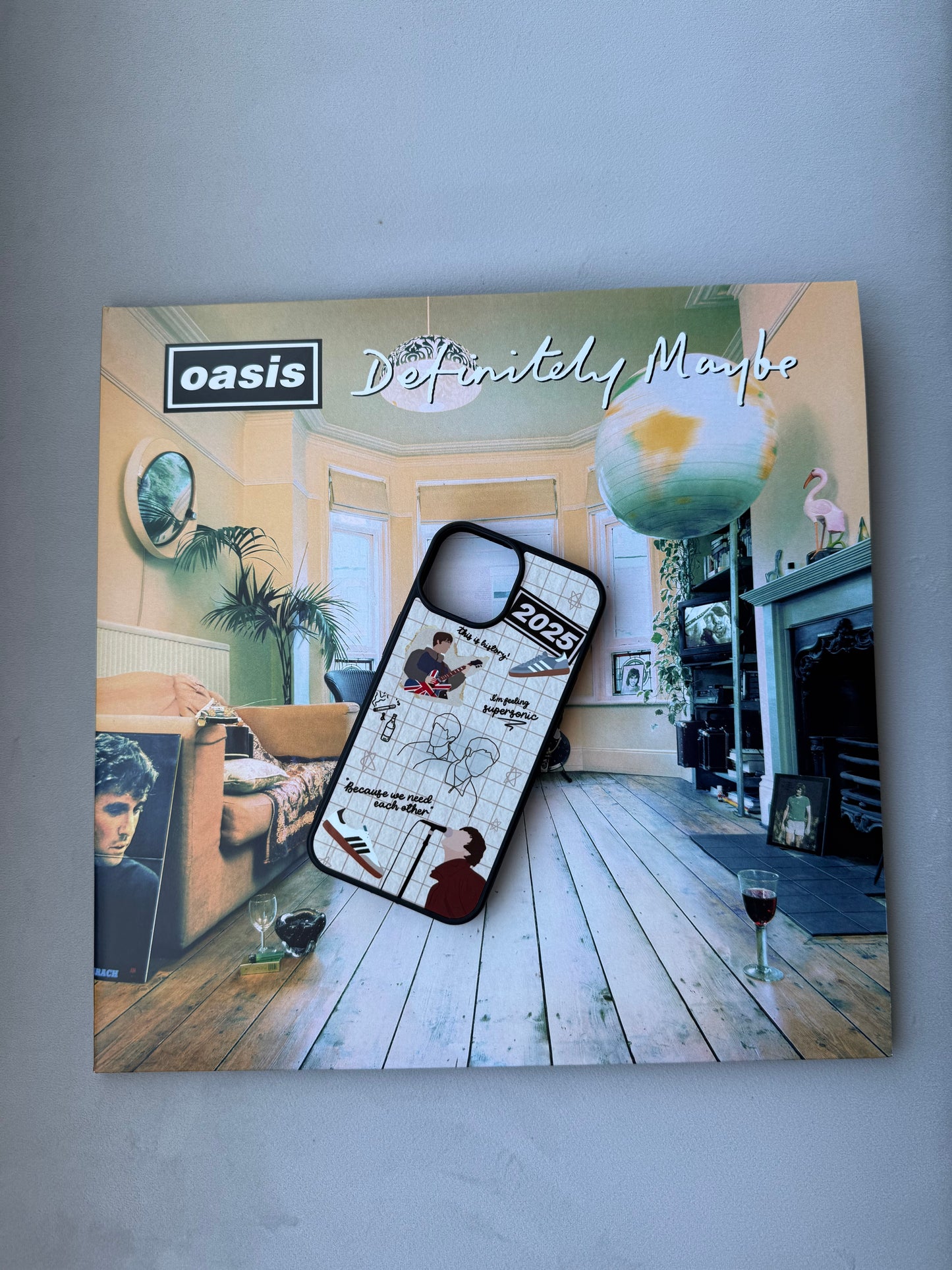 Oasis 2025 inspired phone case. LG & NG
