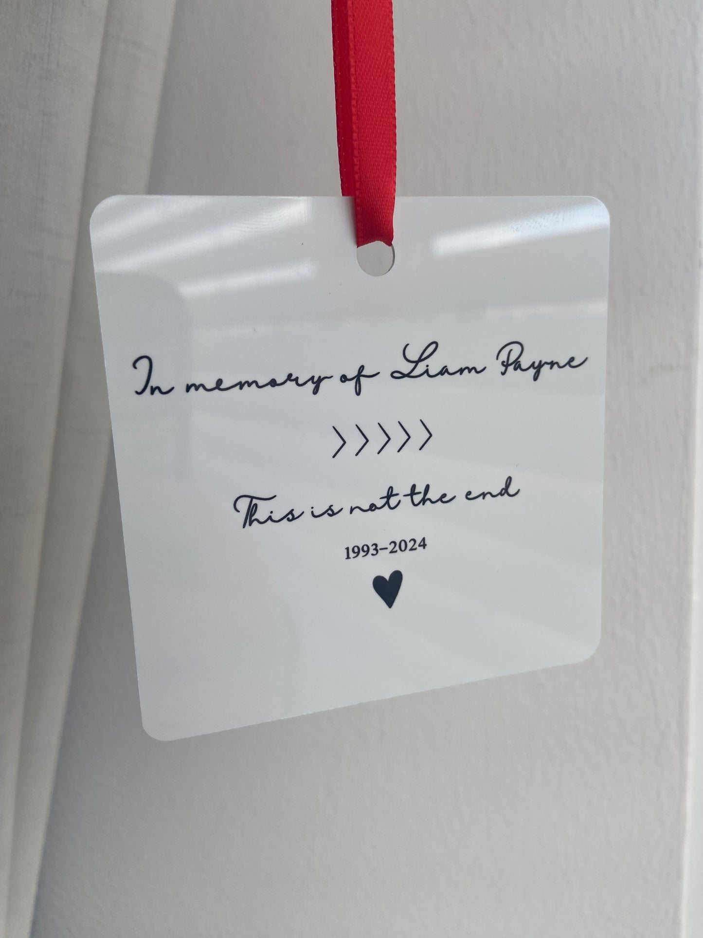 Liam Payne memorial item.