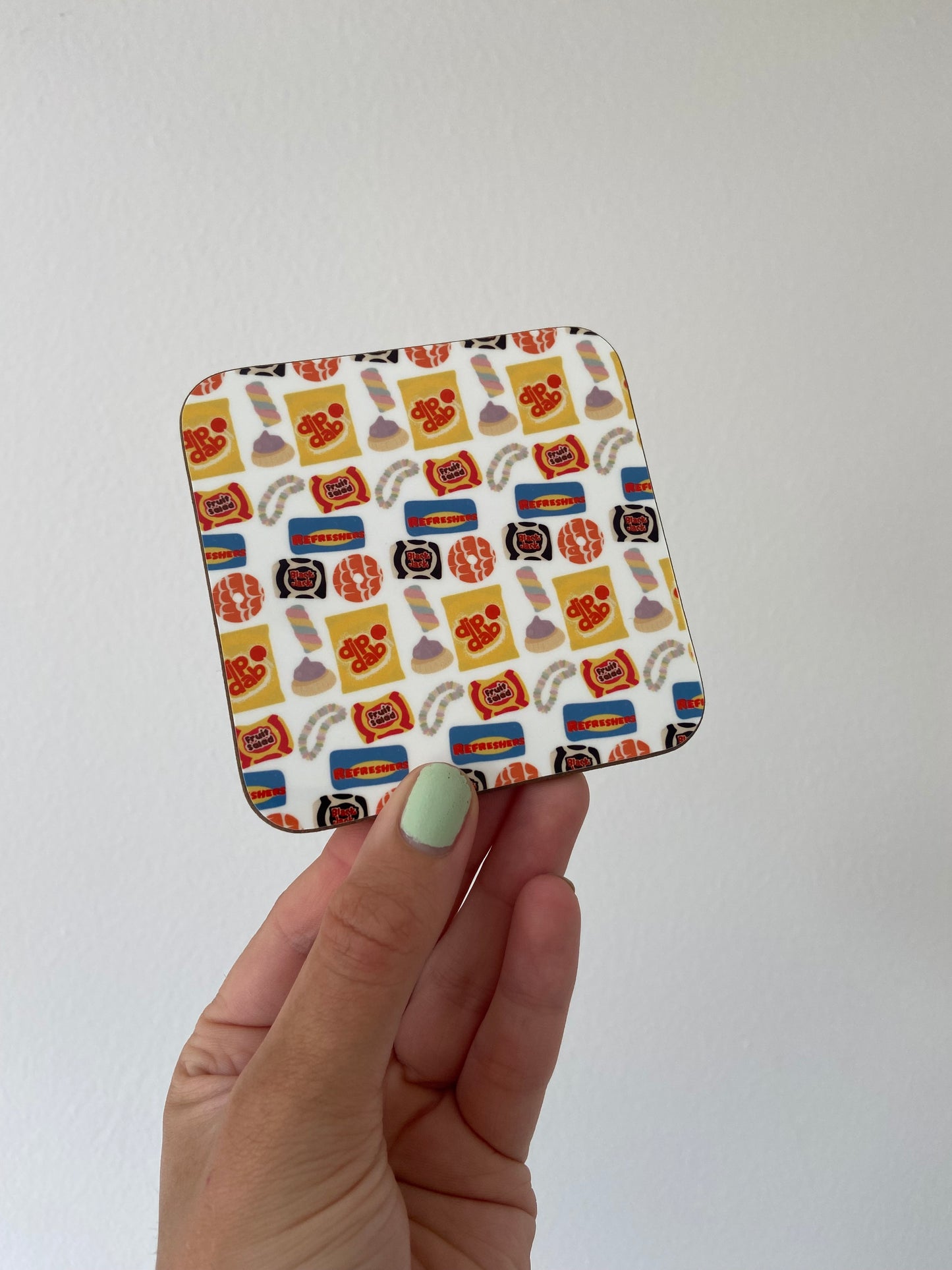 Nostalgic Sweet coaster. 1 coaster