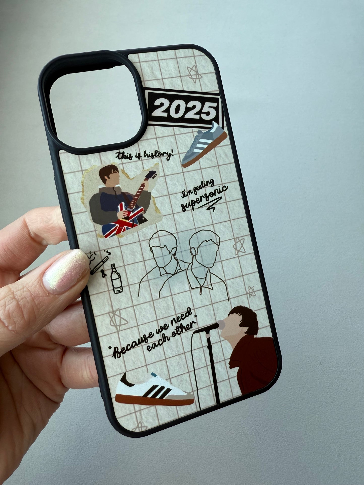 Oasis 2025 inspired phone case. LG & NG