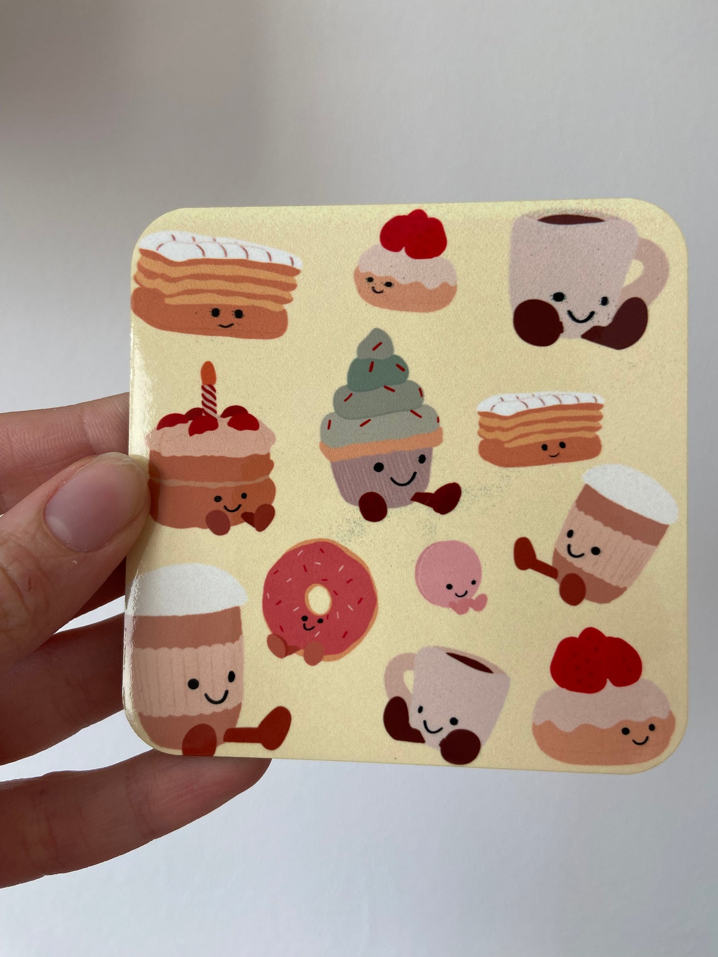 Sweet treats coaster. 1 coaster