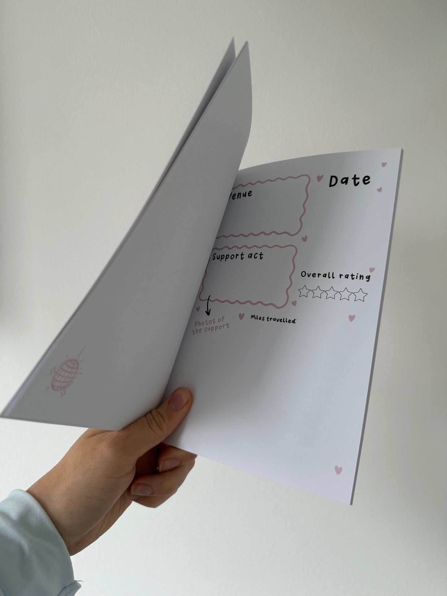 Harry Tour Journal. 2026 Summer Tour Memories. A5