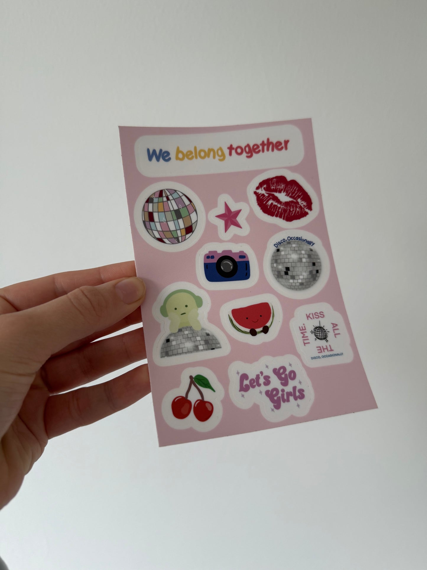 Harry Sticker Sheet. 2026 Summer Tour