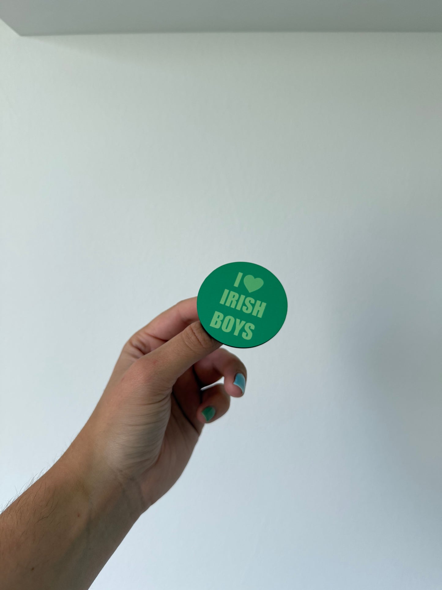Niall Tour Badges. Wooden badge