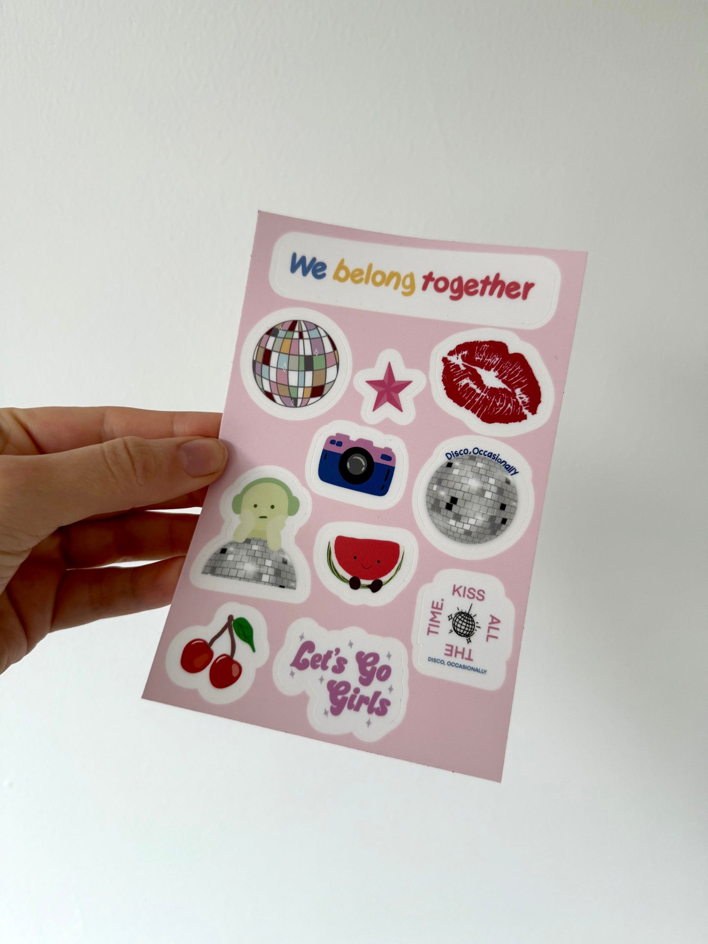 Harry Sticker Sheet. 2026 Summer Tour